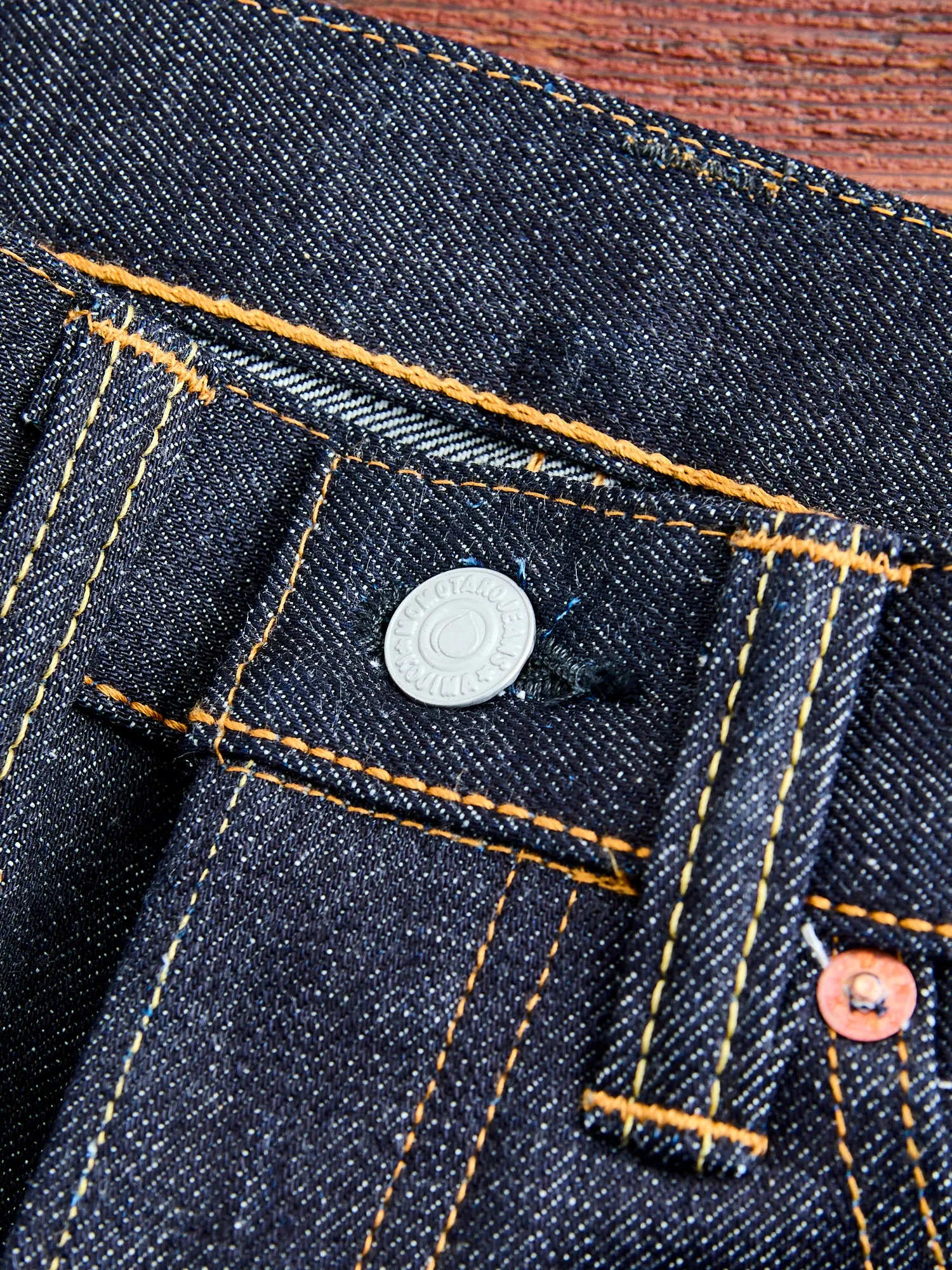 0605-V 15.7oz Selvedge Denim - Natural Tapered Fit