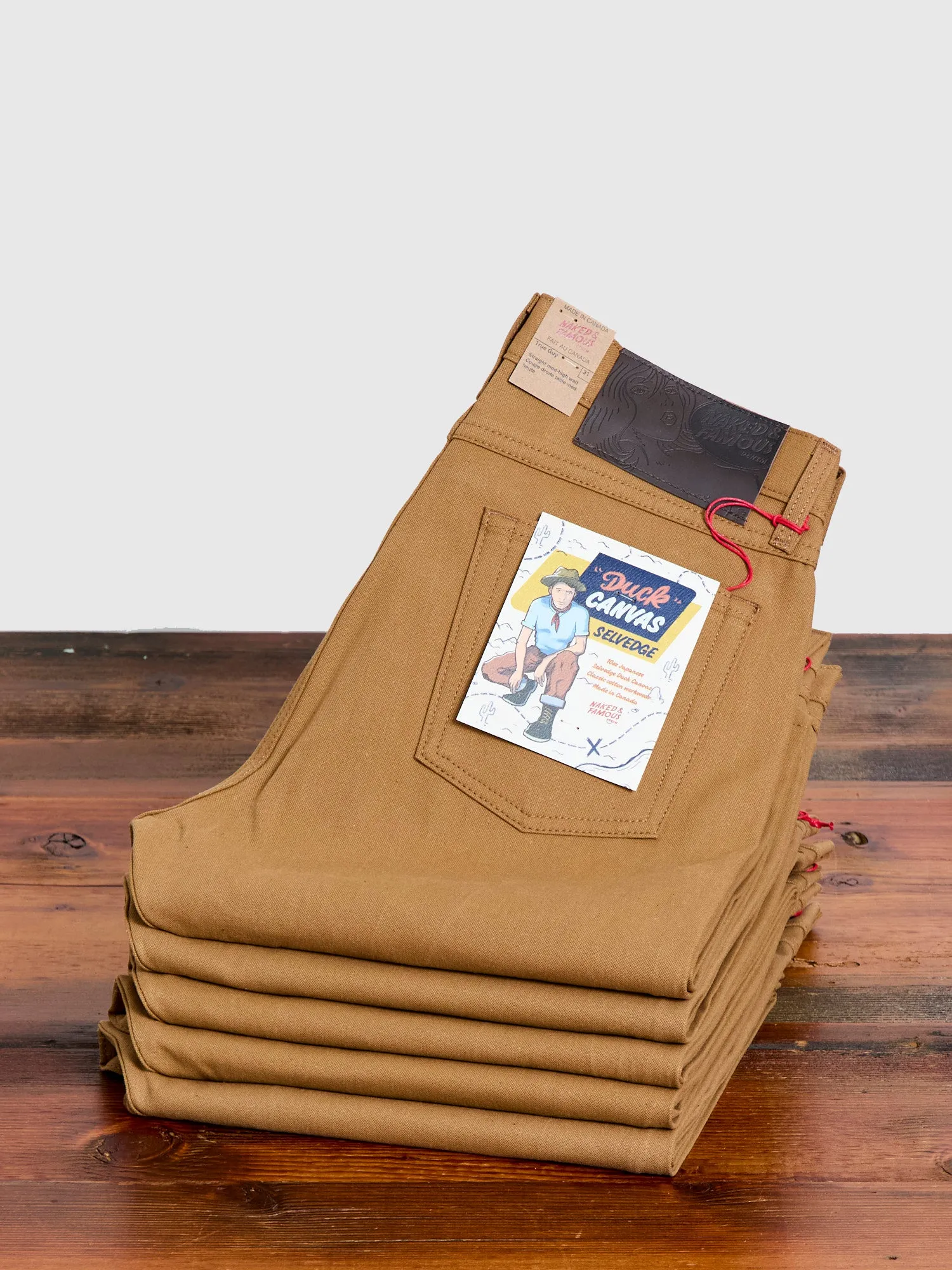 10oz Selvedge Duck Canvas - True Guy Fit