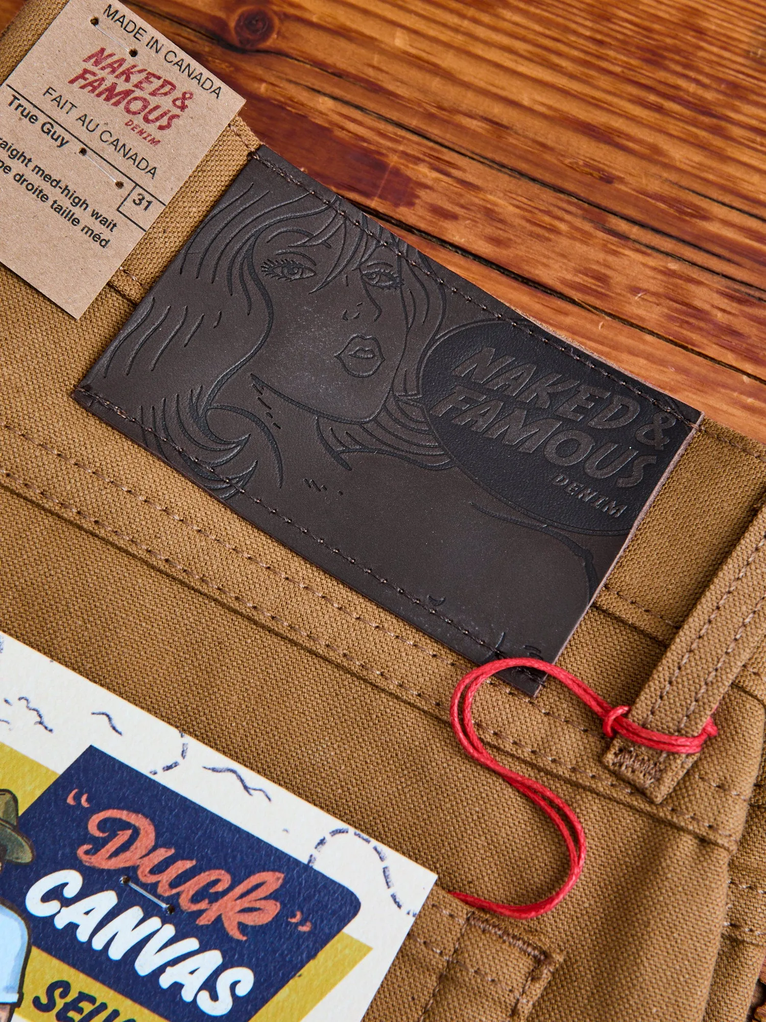 10oz Selvedge Duck Canvas - True Guy Fit