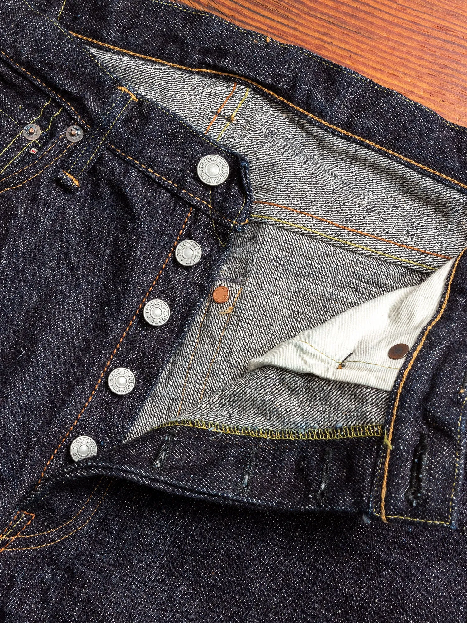 1110SR "Super Rough" 15.5oz Selvedge Denim - Tapered Fit