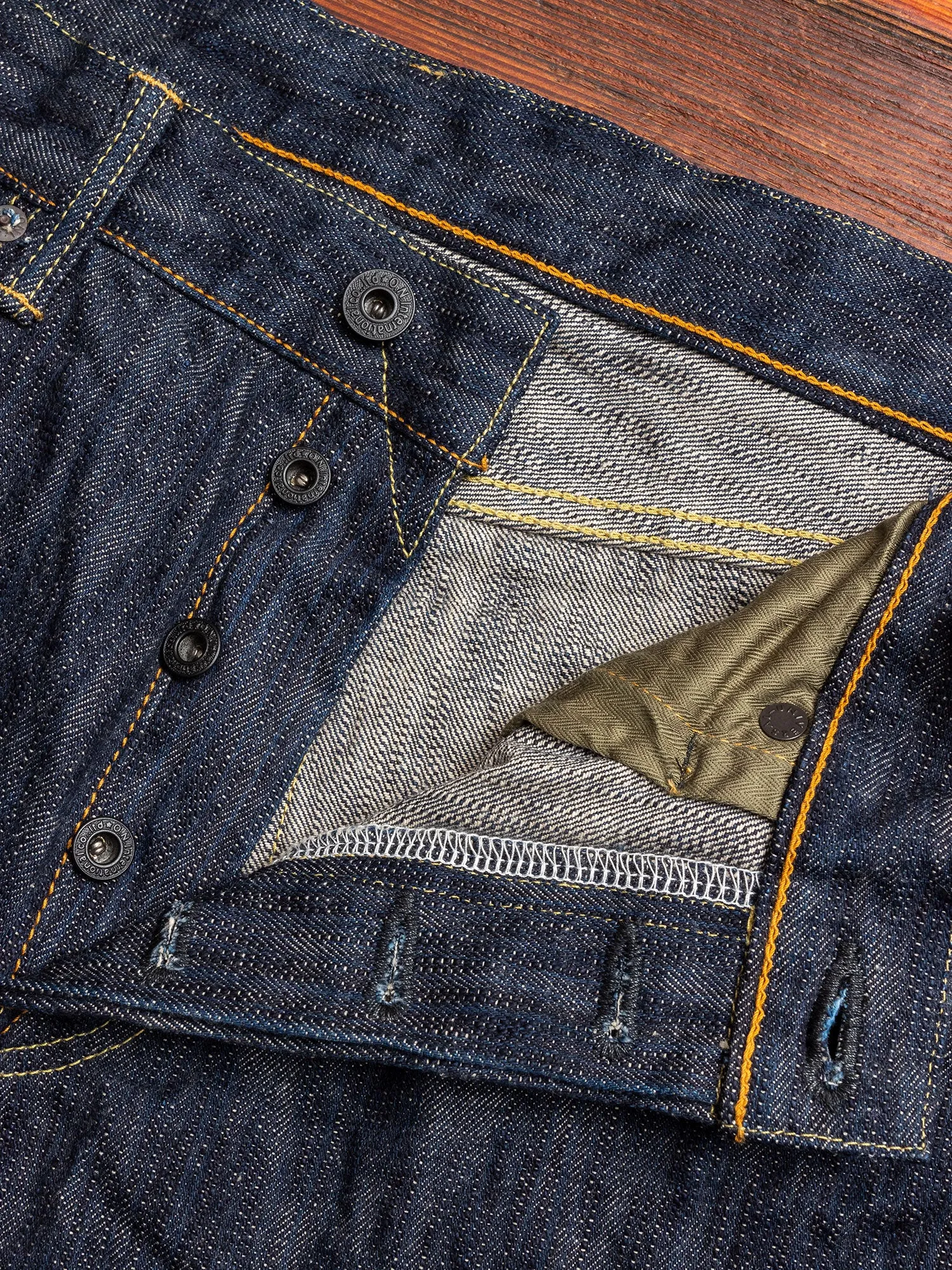 245-NIKHN "Natural Indigo Kihannen" 18oz Selvedge Denim - Regular Straight Fit