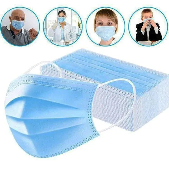 3 ply Surgical Mask for a Happy Sporting - 50 Pcs