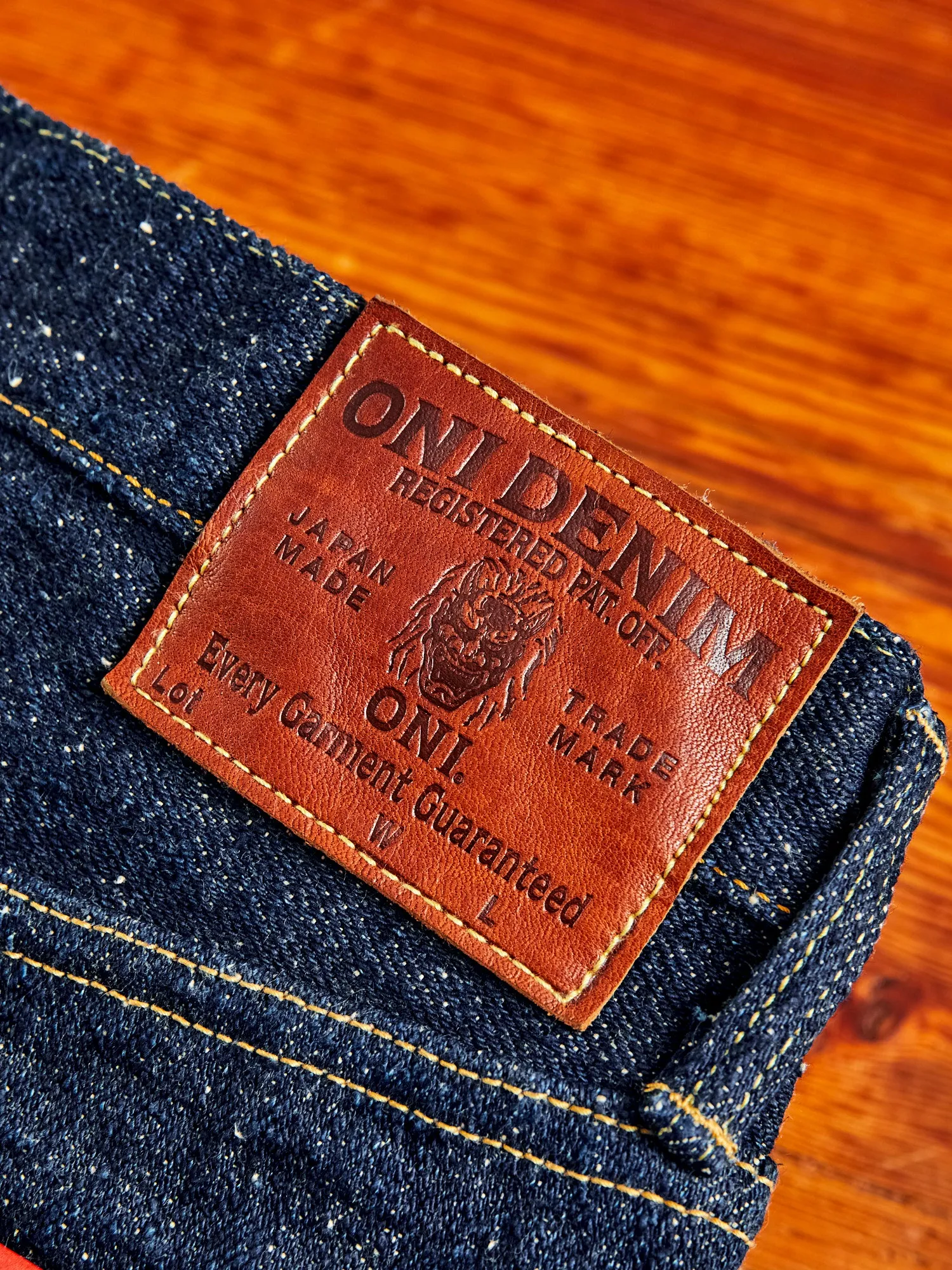 622SESR "Secret Super Rough Denim" 20oz Selvedge Denim - Relaxed Tapered Fit