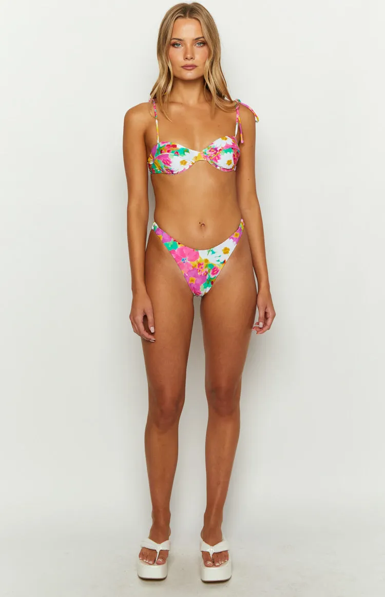 9.0 Swim Bianca Floral Bikini Top