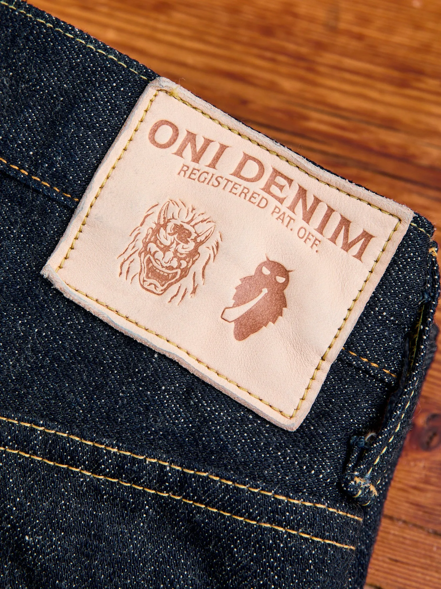 902 "Sleeping Demon" Natural Indigo 15.5oz Selvedge Denim - High Tapered Fit