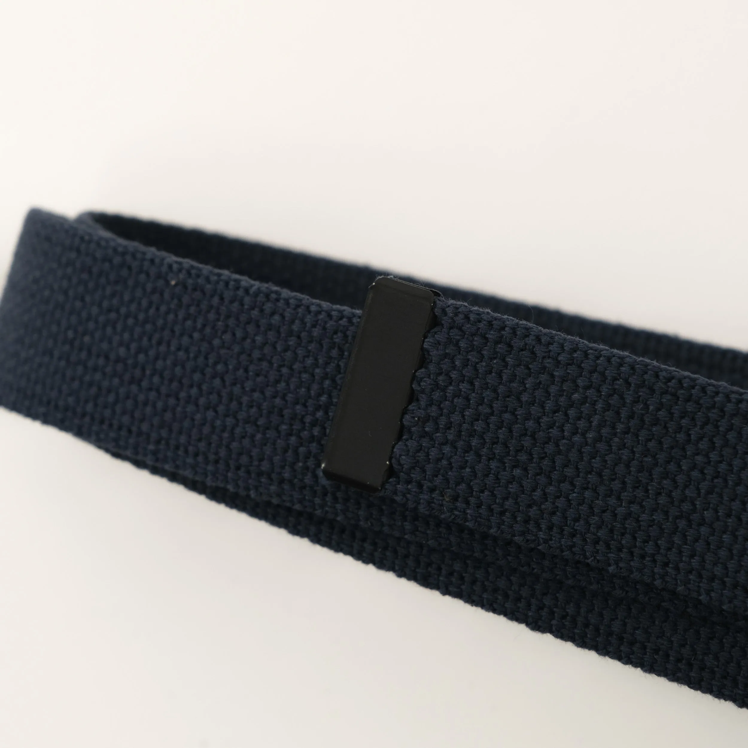 90'S BELT - NAVY / METAL BUCKLE