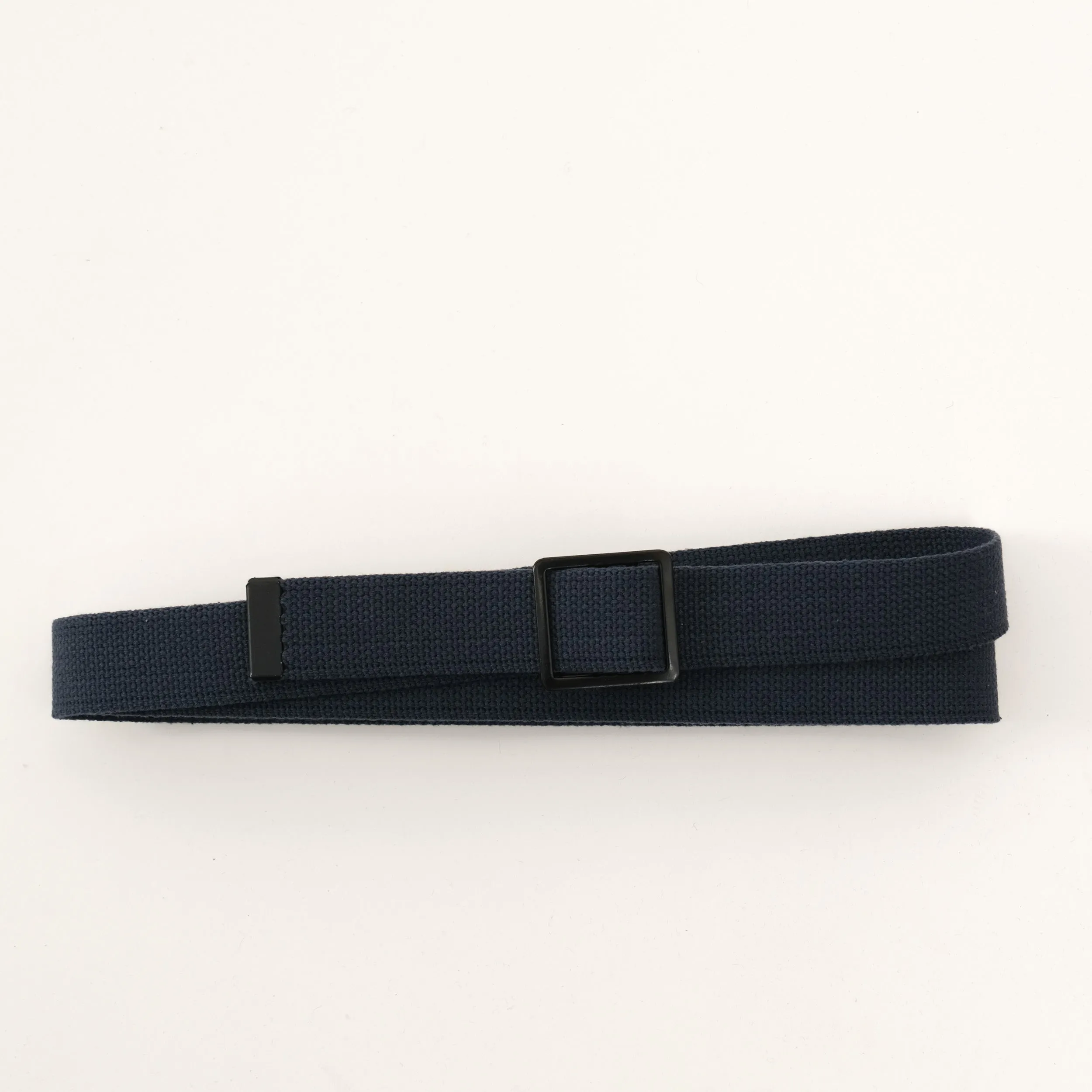 90'S BELT - NAVY / METAL BUCKLE