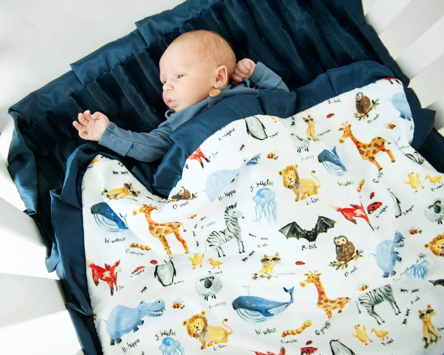 ABC Zoo Blanket