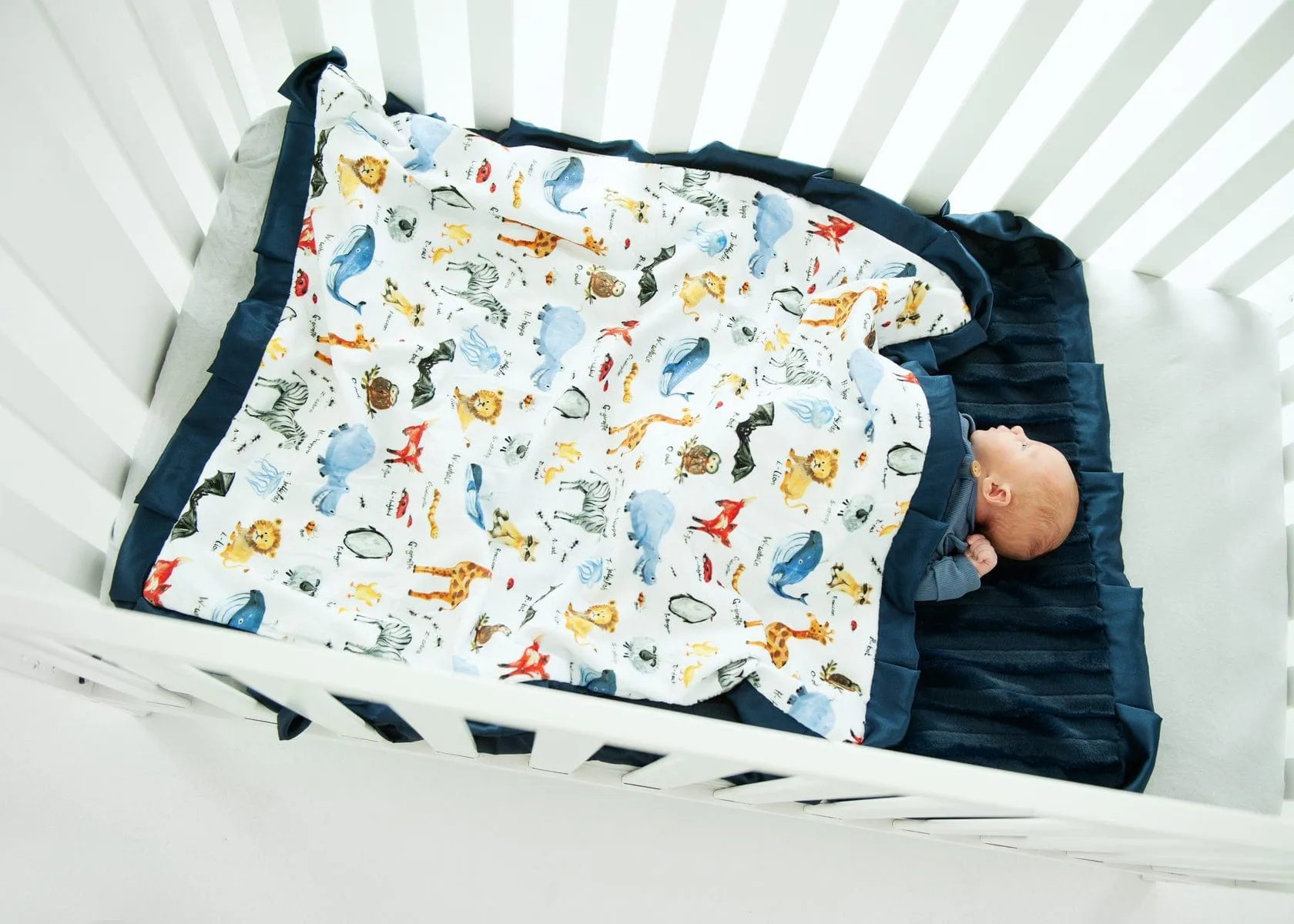 ABC Zoo Blanket