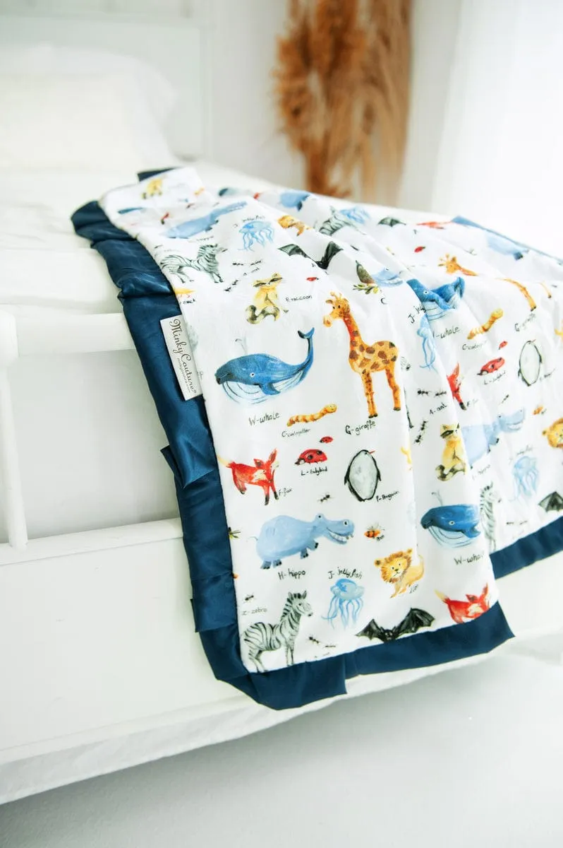 ABC Zoo Blanket