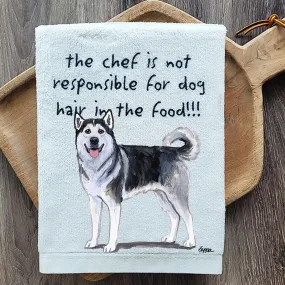 Alaskan Malamute Dish Towel