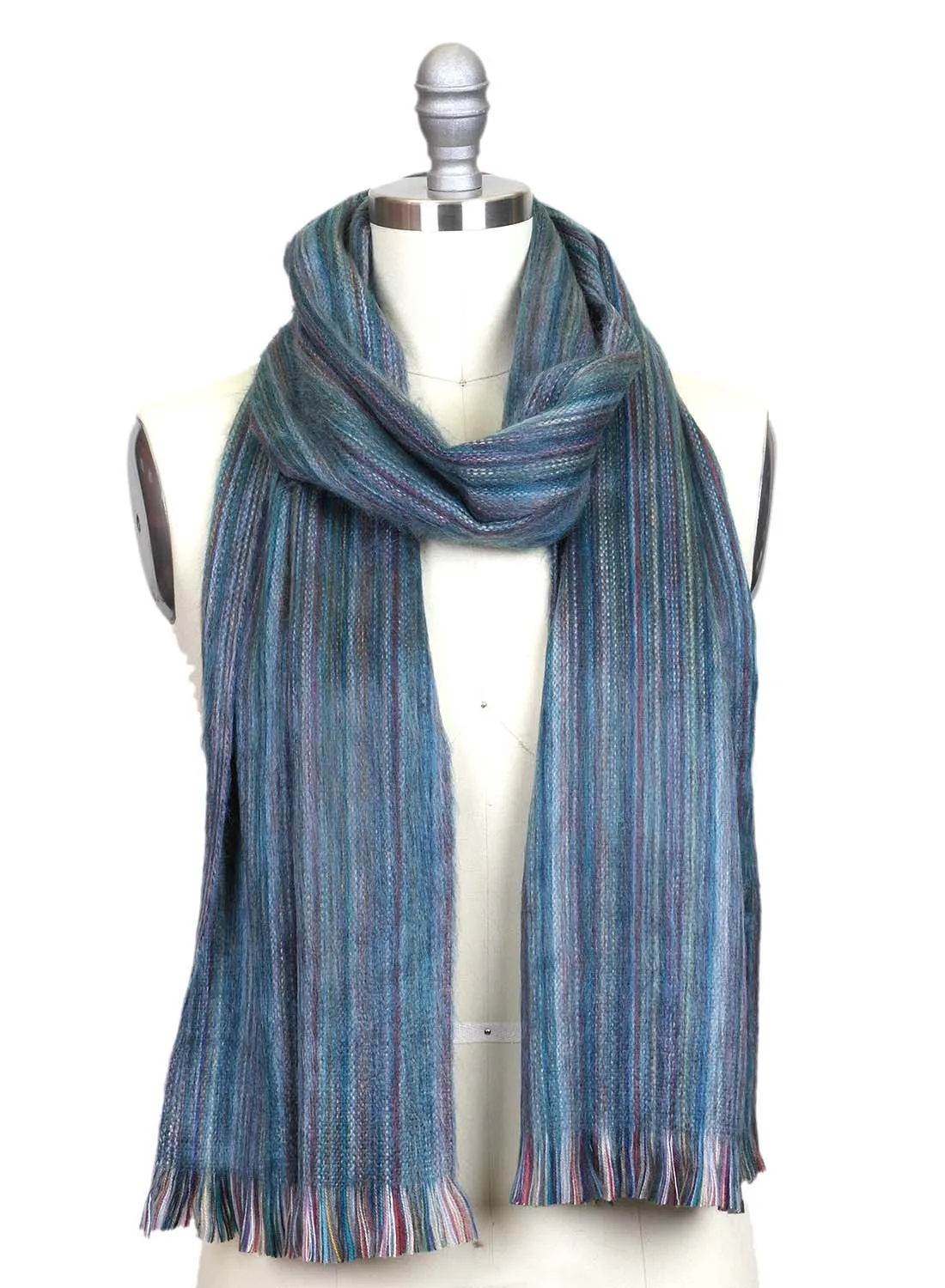 Alpaca Scarf - Indigo