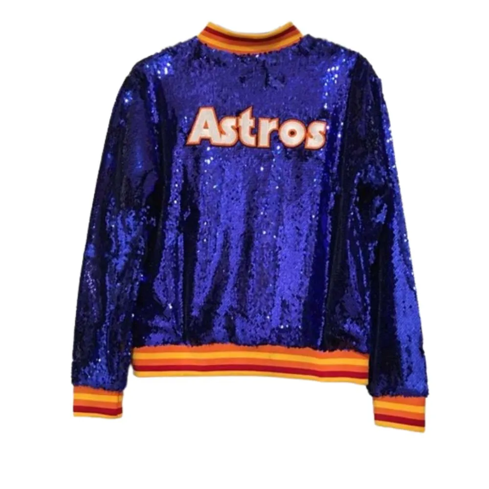 Astros Sequin Jacket