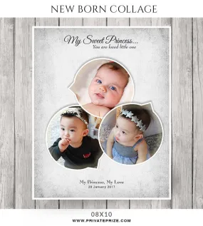 Baby Collage Set -Sweet Princess