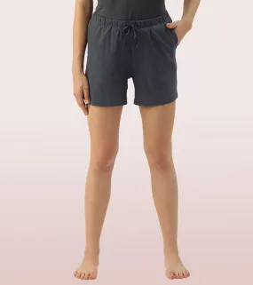 Basic Shorts | Mid-Thigh Length Jersey Shorts With Pockets