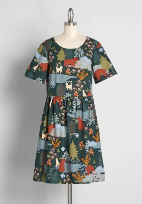 'Bear' Necessities of the Woodlands Dress