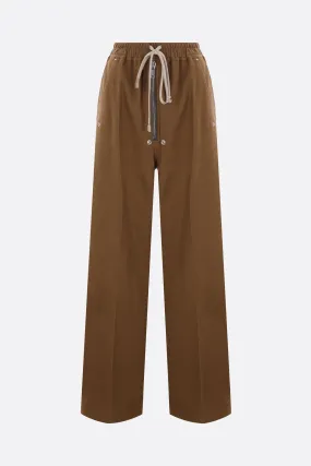 Bela wide-leg flannel trousers