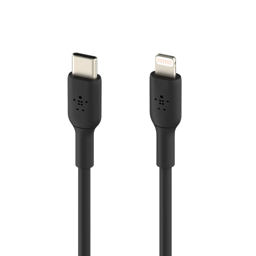 Belkin Boost Charge 1 Meter USB-C to Lightning Cable - Black