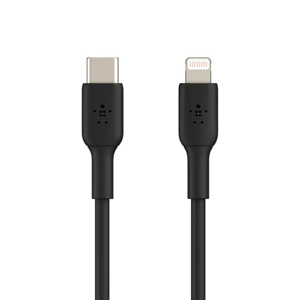 Belkin Boost Charge 1 Meter USB-C to Lightning Cable - Black