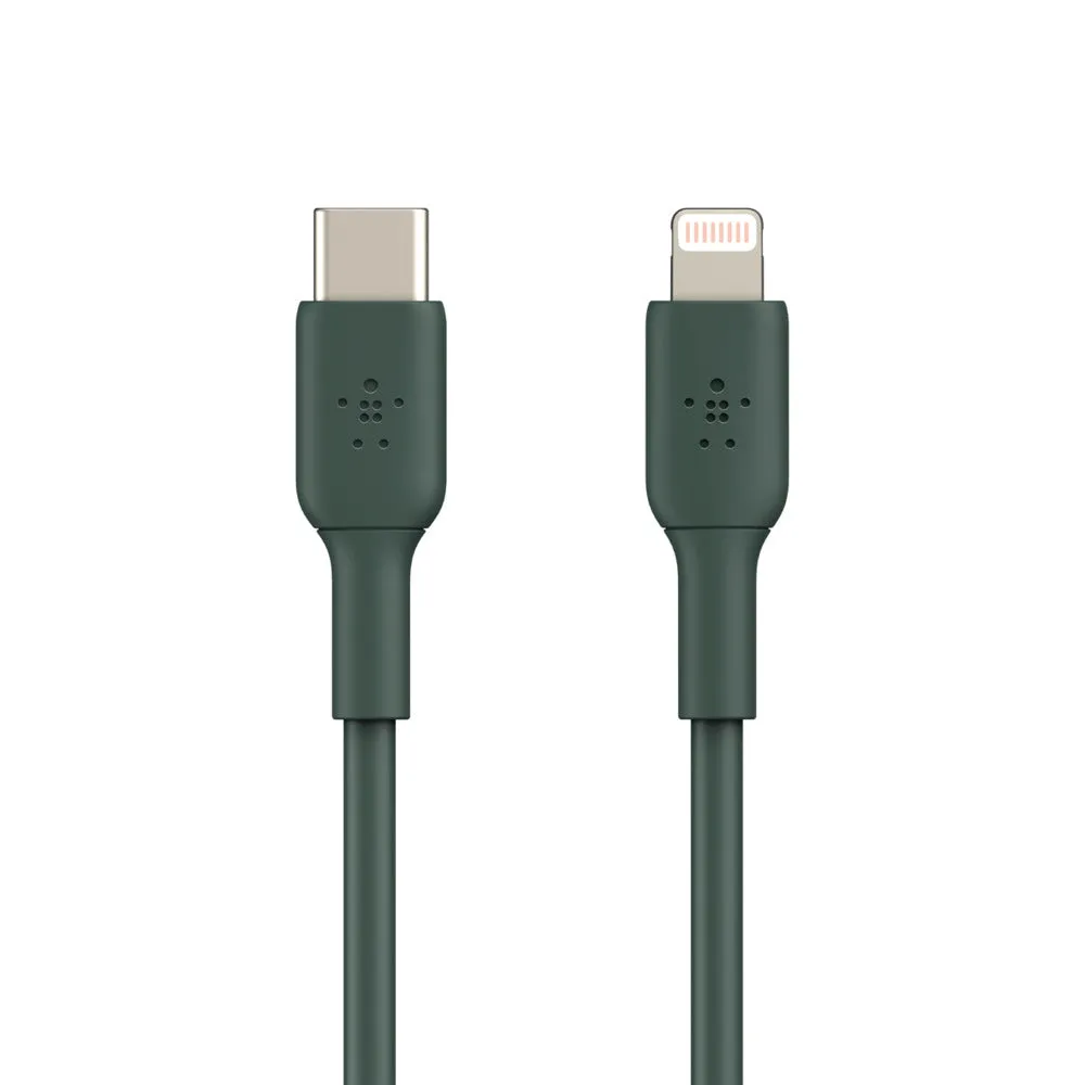 Belkin Boost Charge 1 Meter USB-C to Lightning Cable - Midnight Green