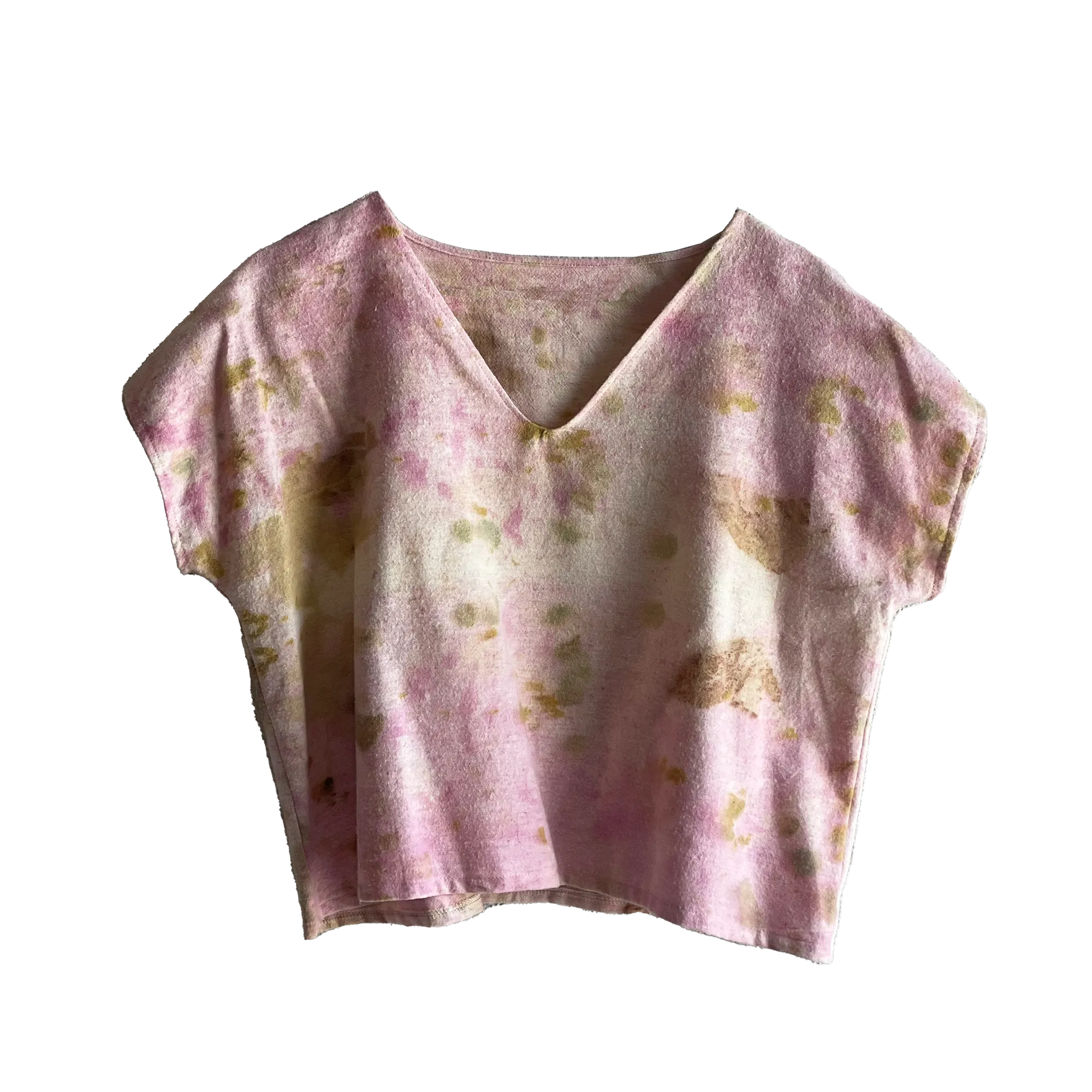 Blush Ecoprint Top