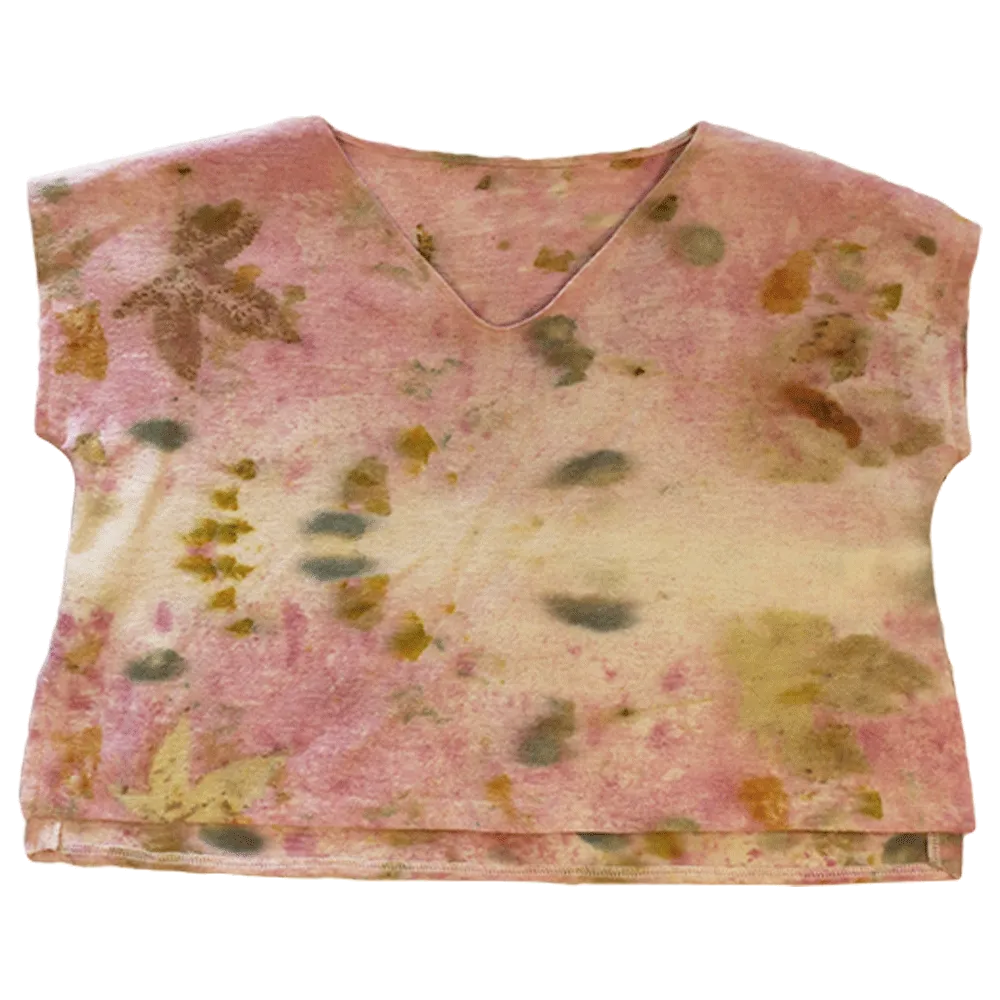 Blush Ecoprint Top