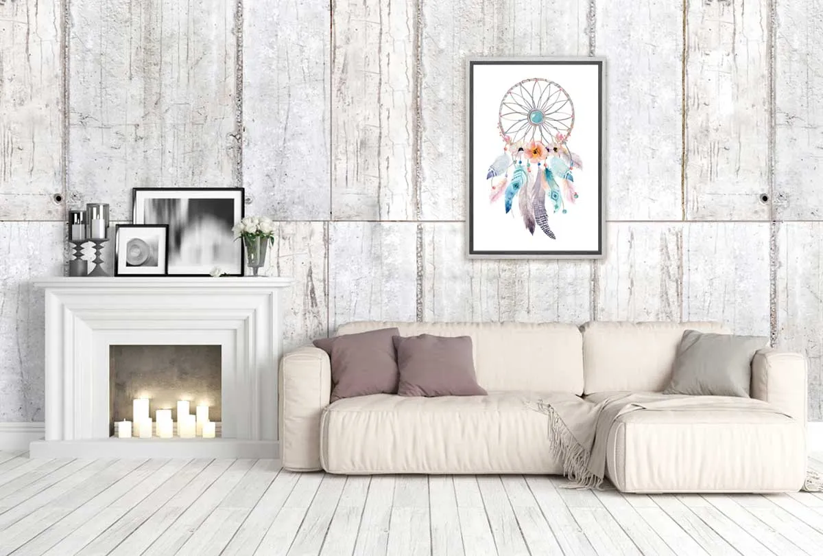 Boho Dreamcatcher 3 | Canvas Wall Art Print