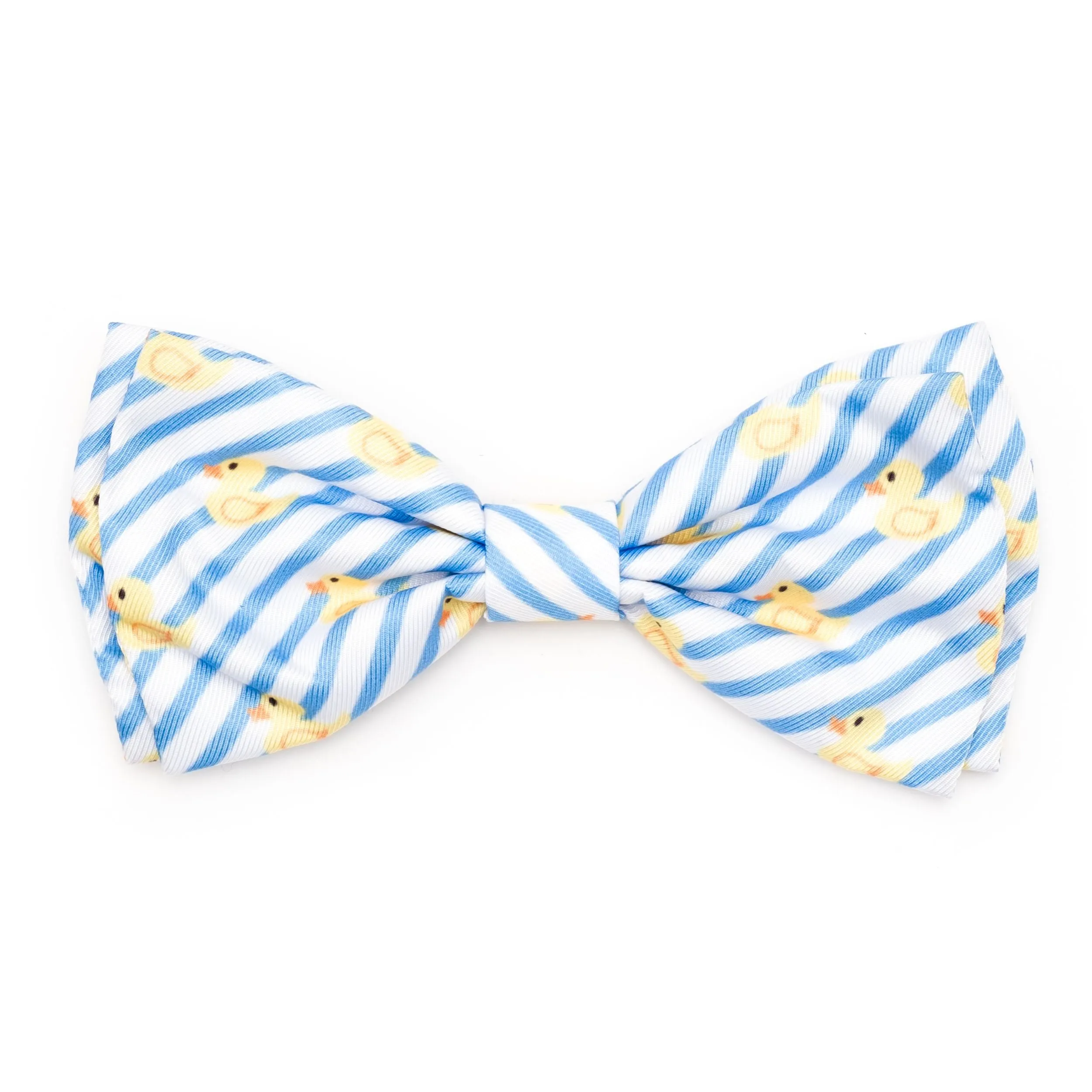 Bow Tie | Blue Stripe Rubber Duck