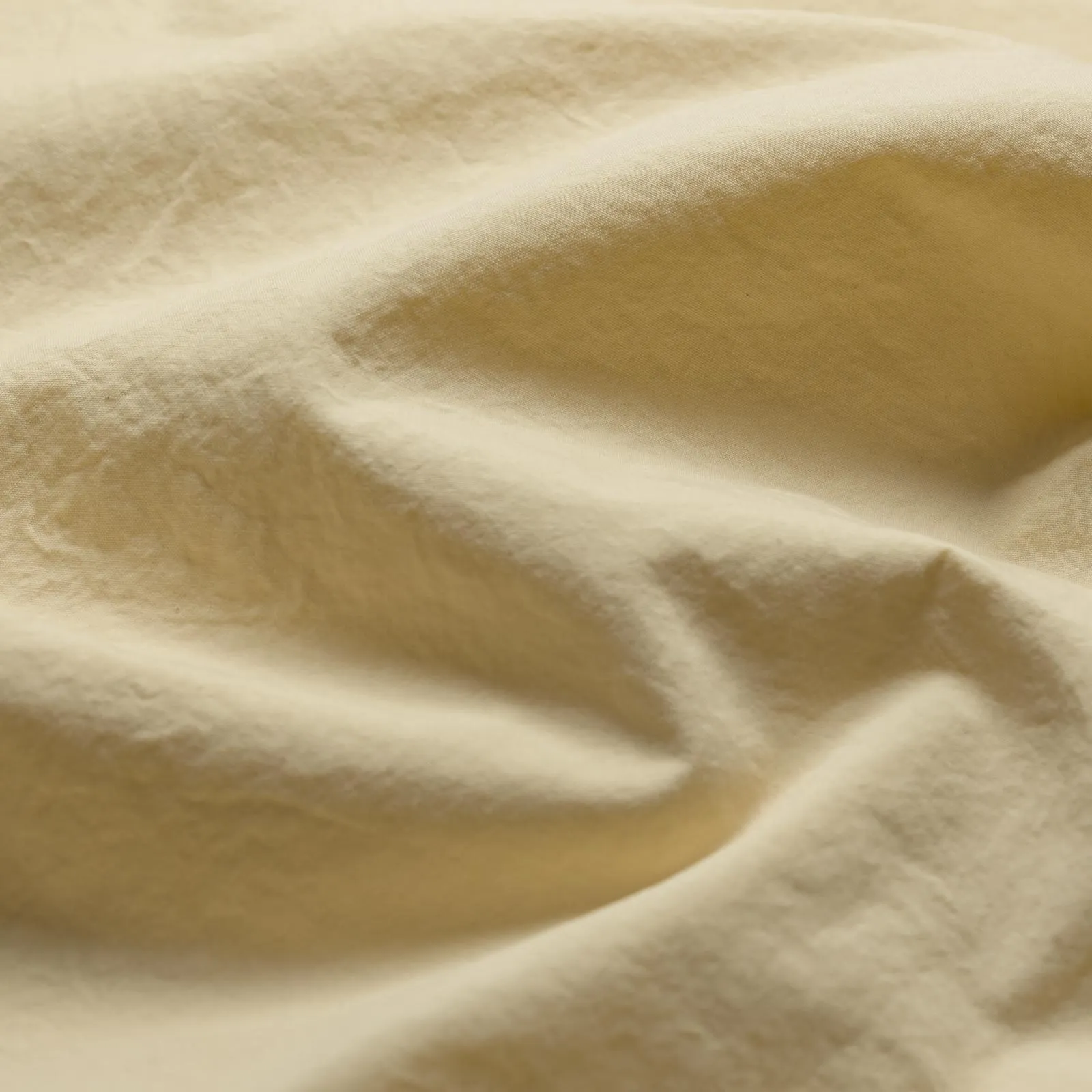 Buttermilk Washed Cotton Percale Pillowcases (Pair)