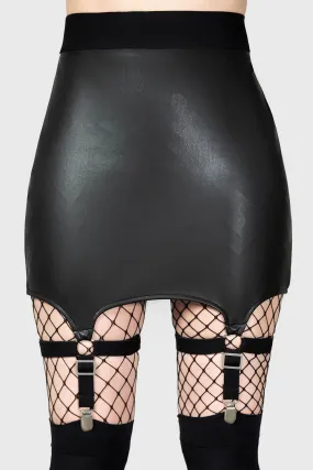 Cassandra PU Mini Skirt [B] Resurrect