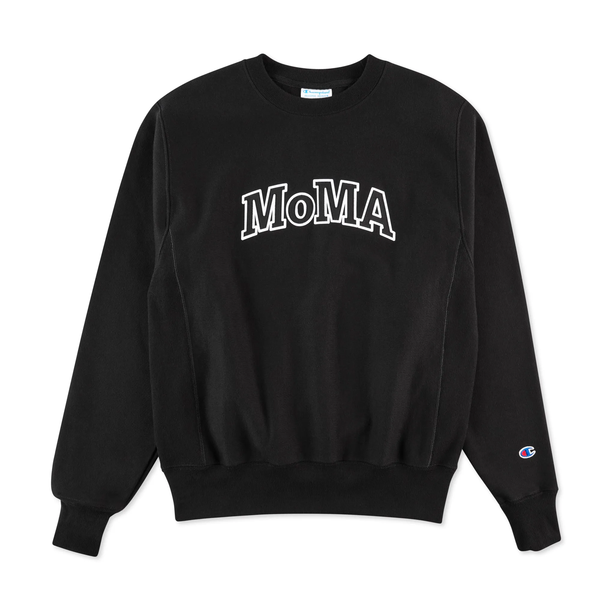 Champion Crewneck Sweatshirt - MoMA Edition - Black