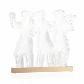 Chassidim Dancing Sculpture