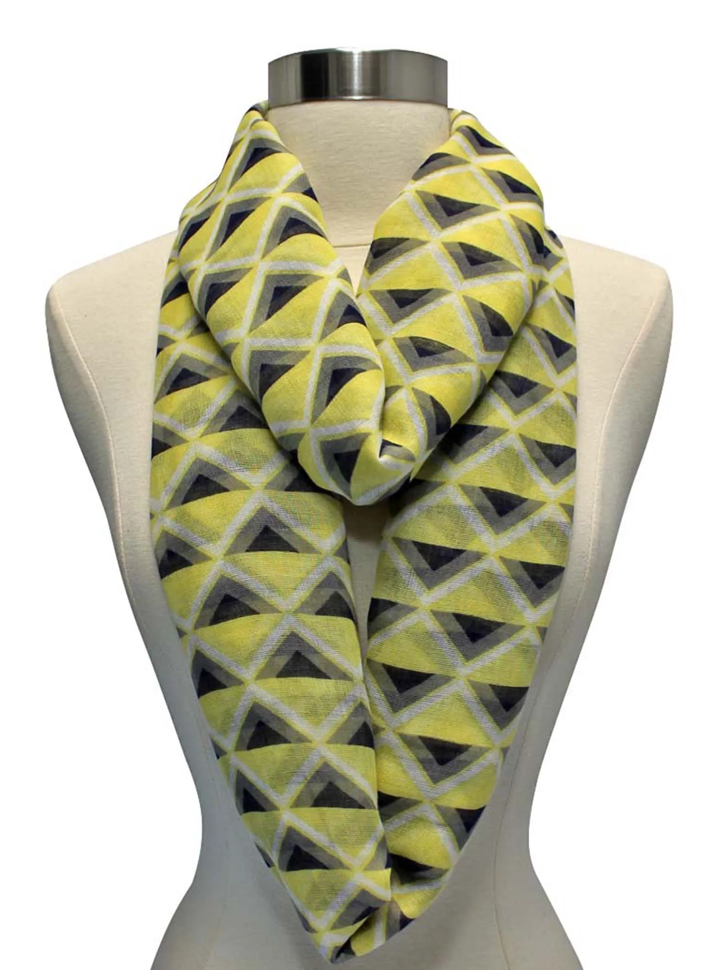 Chevron Light Circle Infinity Scarf