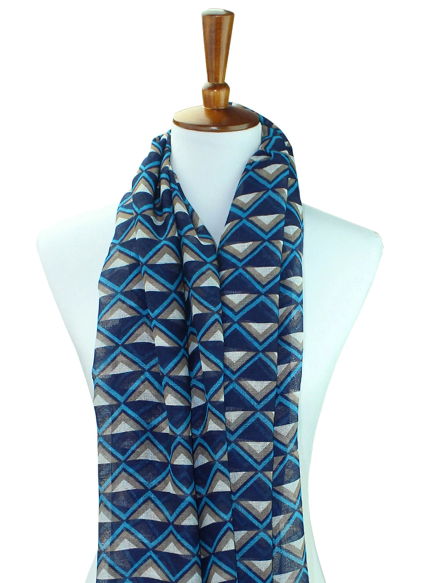 Chevron Light Circle Infinity Scarf