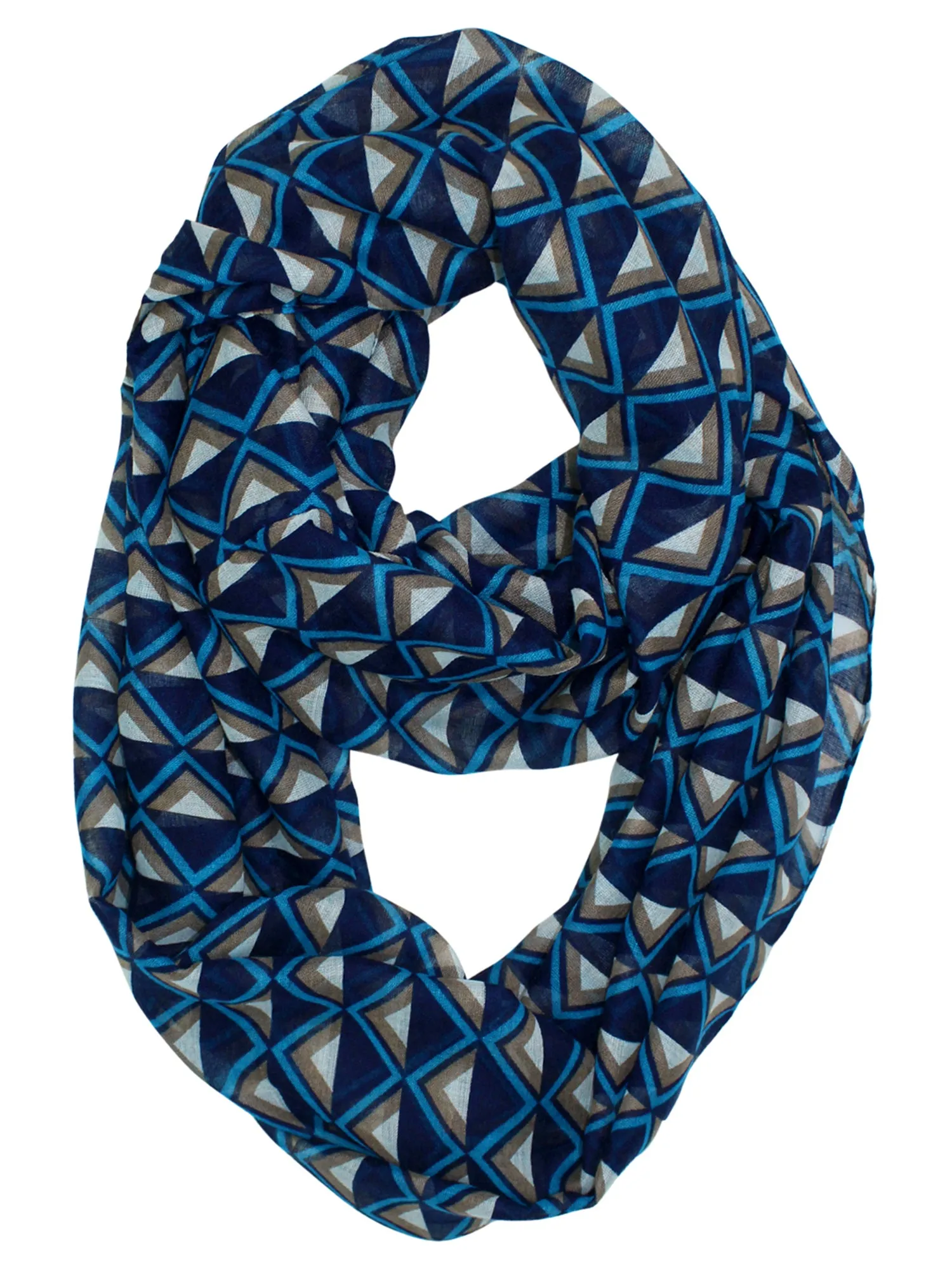 Chevron Light Circle Infinity Scarf