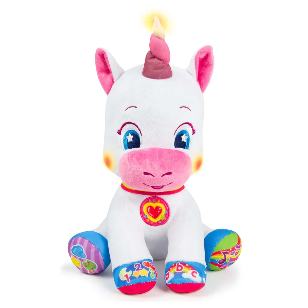 Clementoni Baby Unicorn Sings and Lights Up Toy