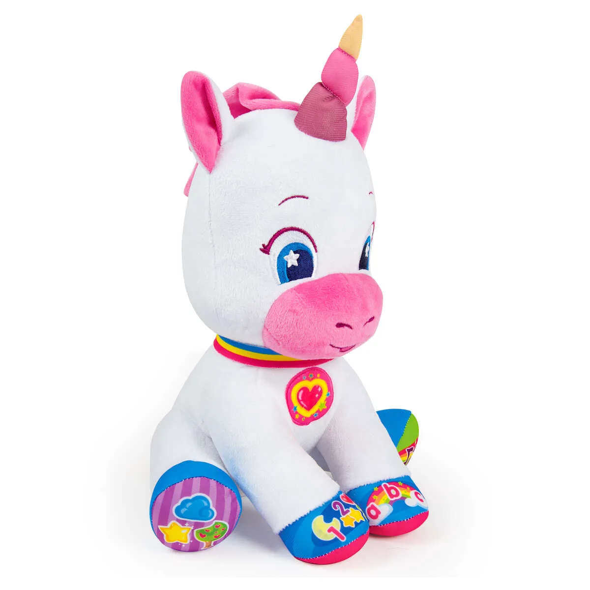 Clementoni Baby Unicorn Sings and Lights Up Toy