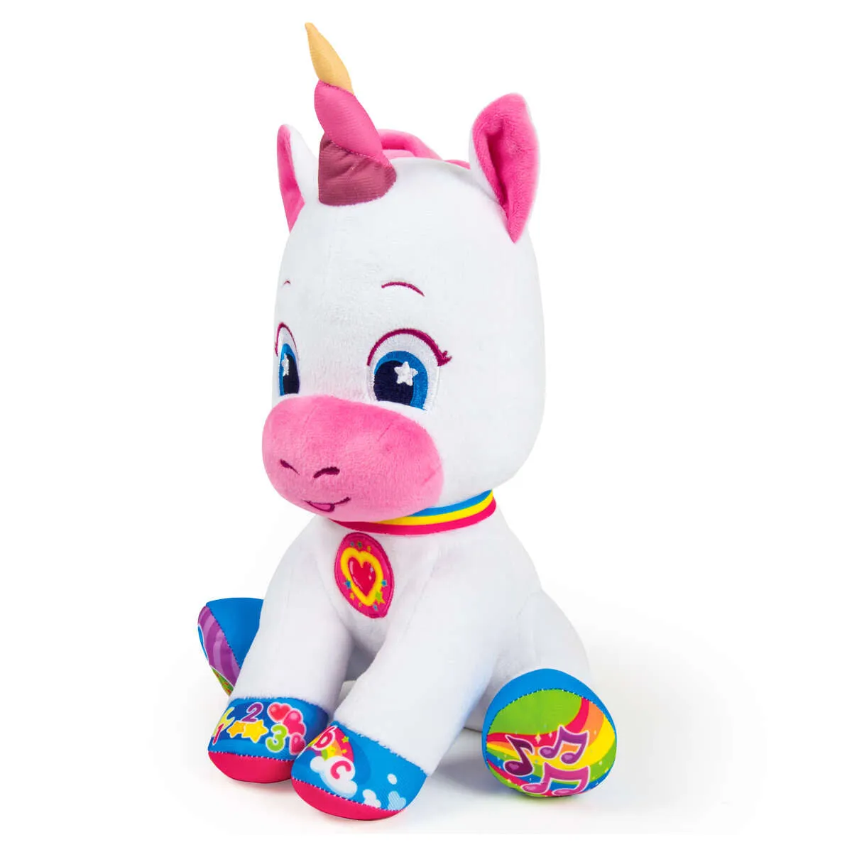 Clementoni Baby Unicorn Sings and Lights Up Toy