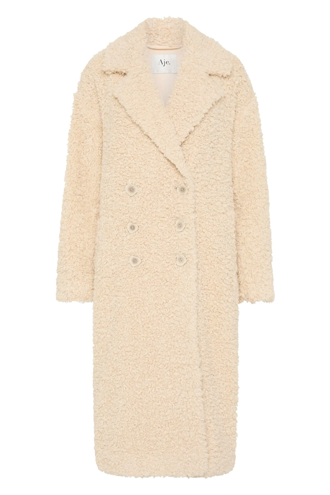 Clover Longline Teddy Coat