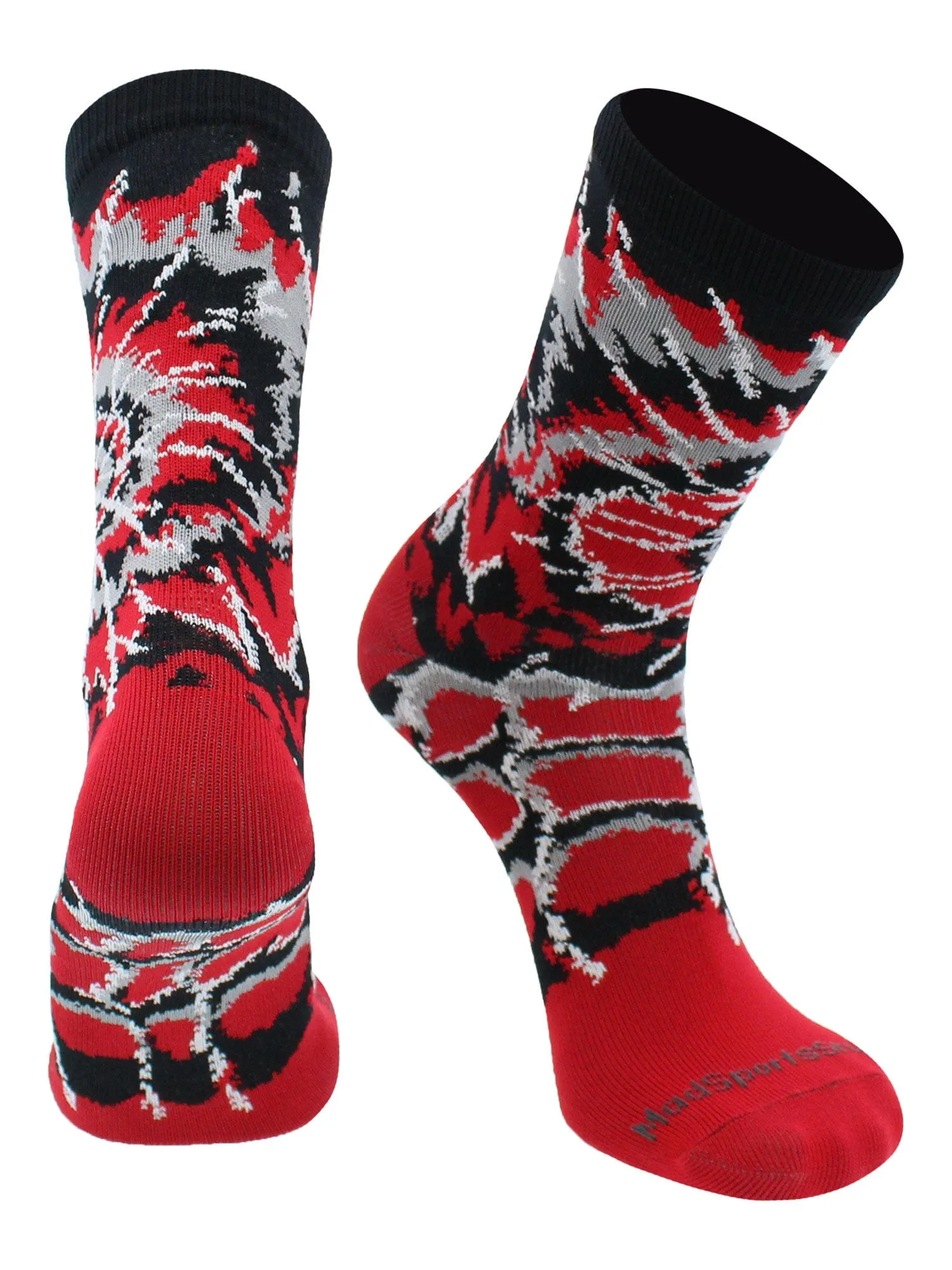 Crazy Tie Dye Crew Socks Girls or Boys