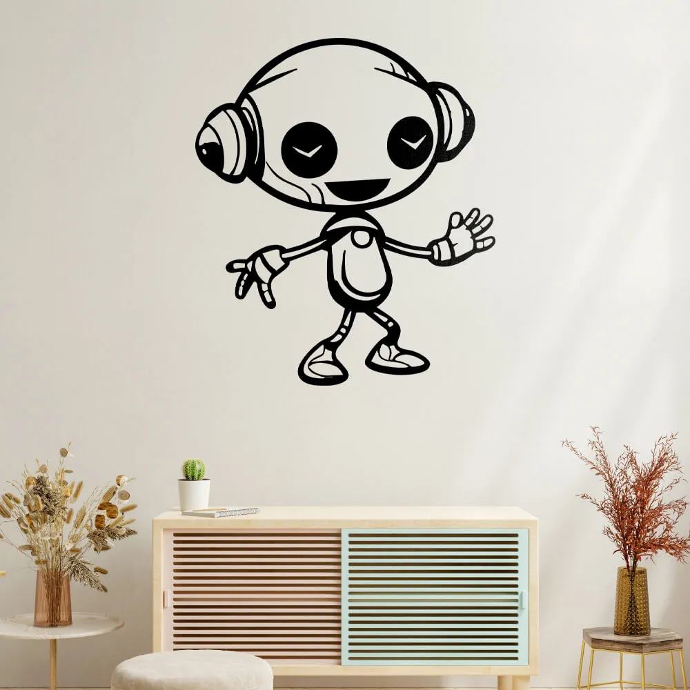 Dancing Alien Vector Design