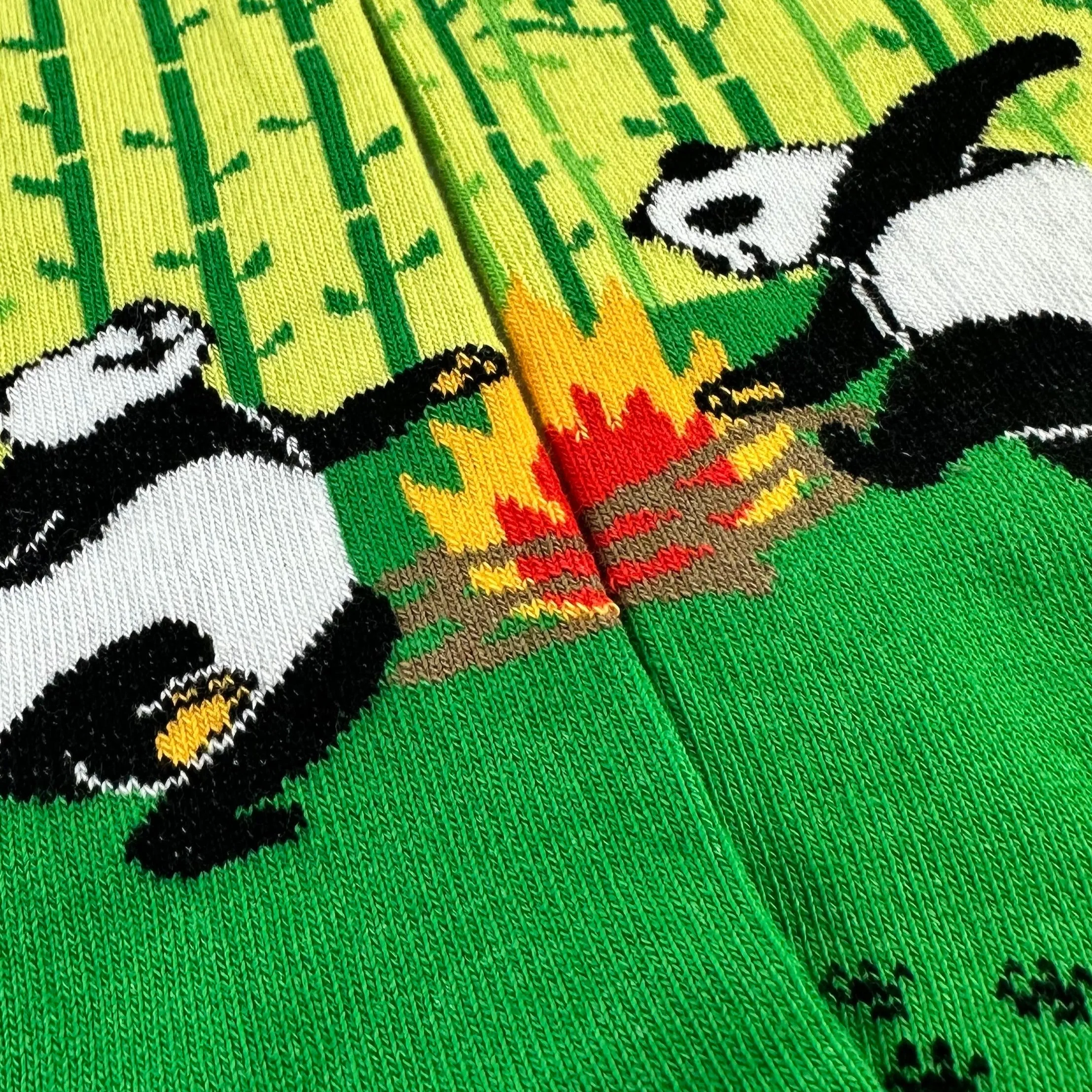 Dancing Panda Socks from the Sock Panda (Adult Small -  Shoe Sizes 2-5)