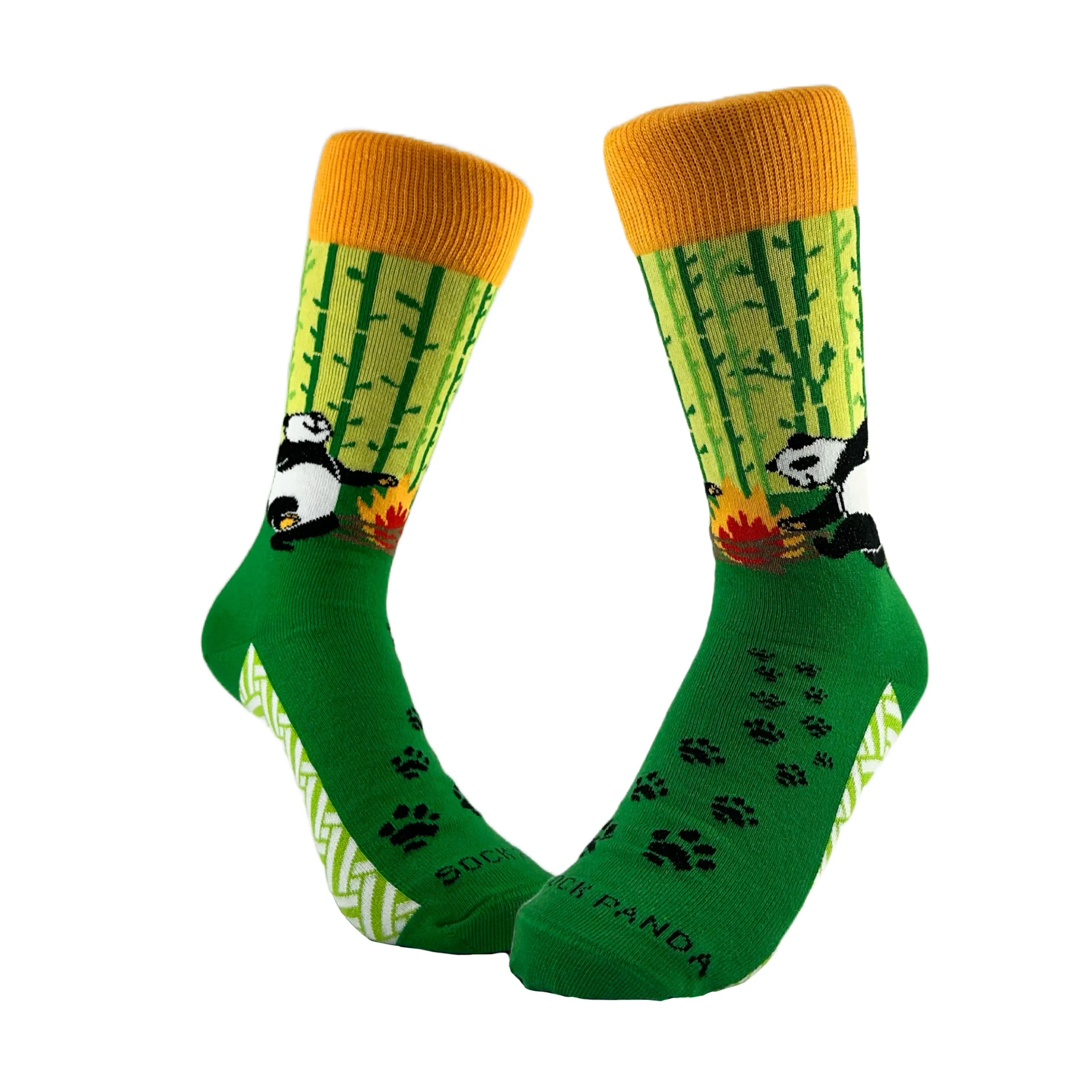 Dancing Panda Socks from the Sock Panda (Adult Small -  Shoe Sizes 2-5)