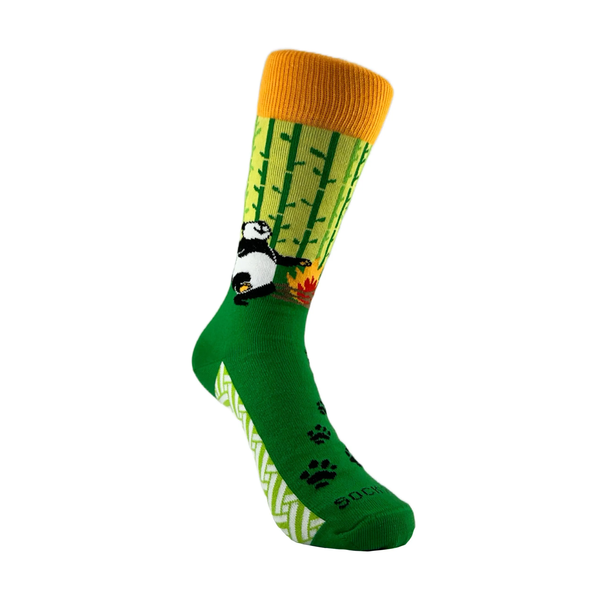 Dancing Panda Socks from the Sock Panda (Adult Small -  Shoe Sizes 2-5)