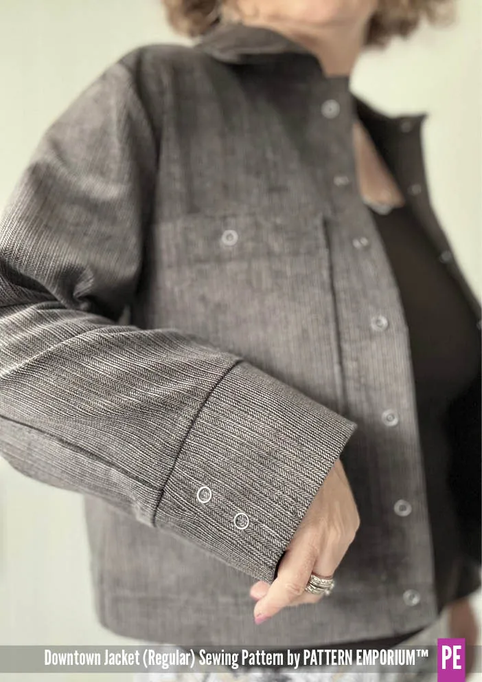 Downtown Jacket in Regular Fit | Sewing Pattern