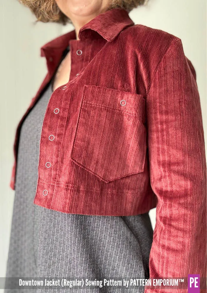 Downtown Jacket in Regular Fit | Sewing Pattern