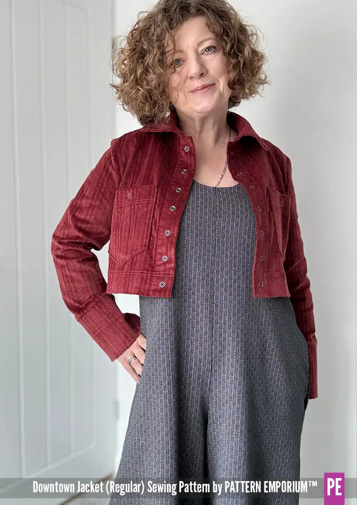 Downtown Jacket in Regular Fit | Sewing Pattern