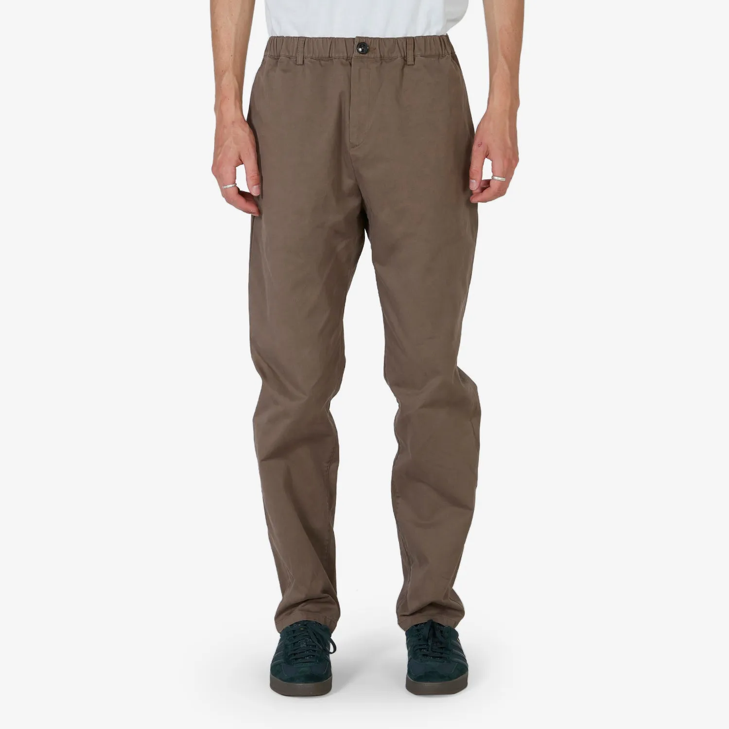 Elasticated Wide Trousers Mocca