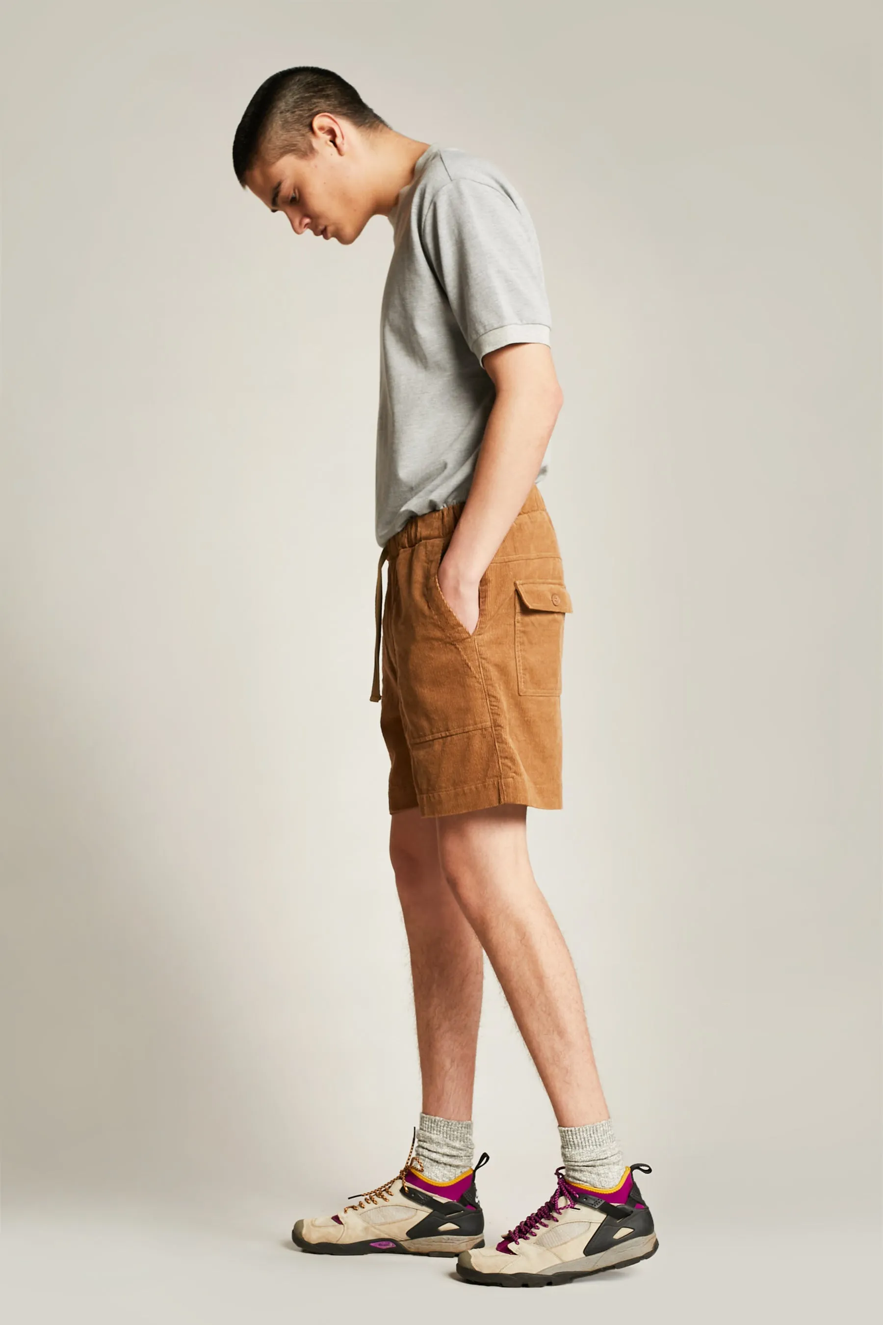 Elation Cord Short Tan