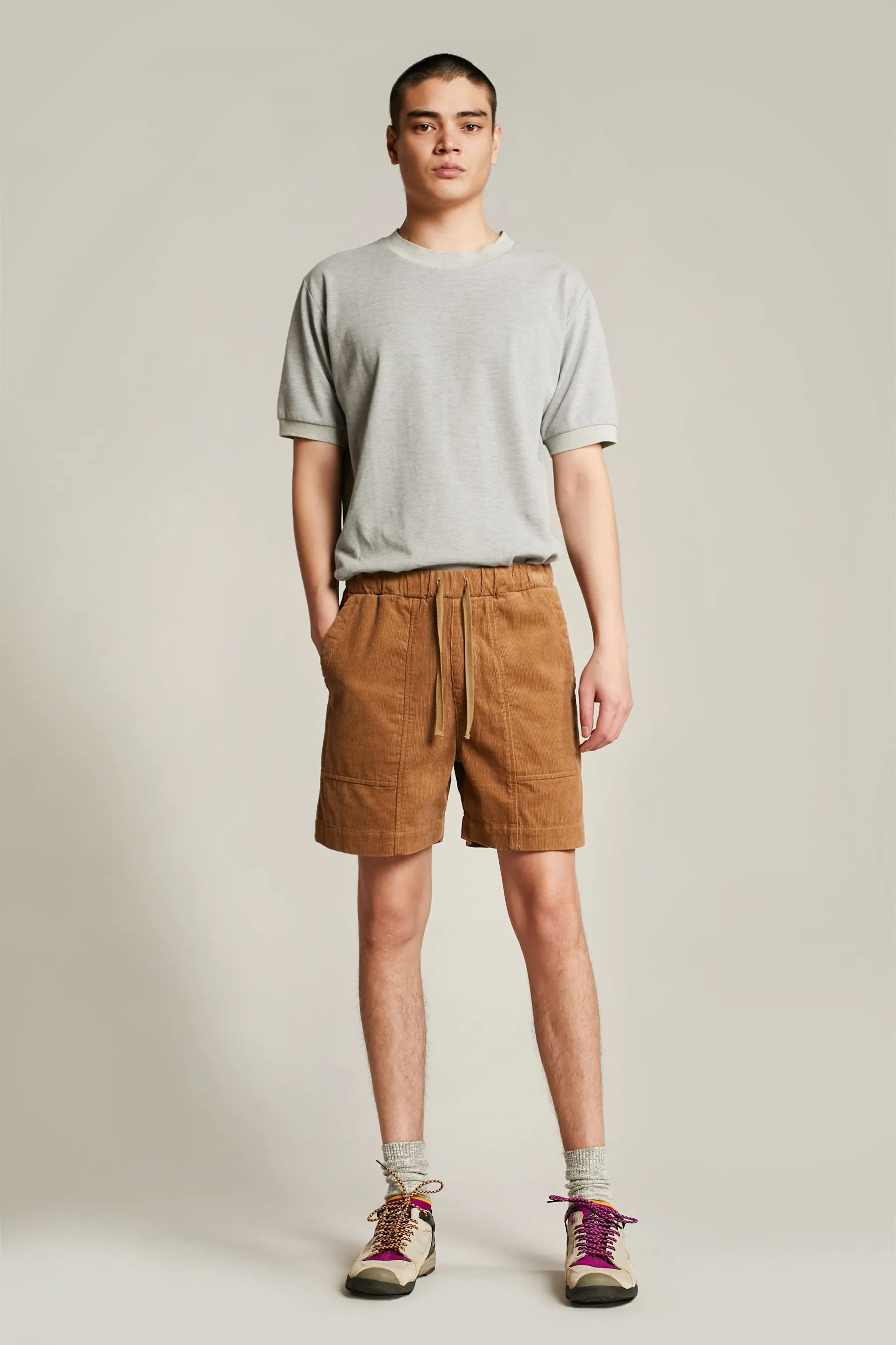 Elation Cord Short Tan